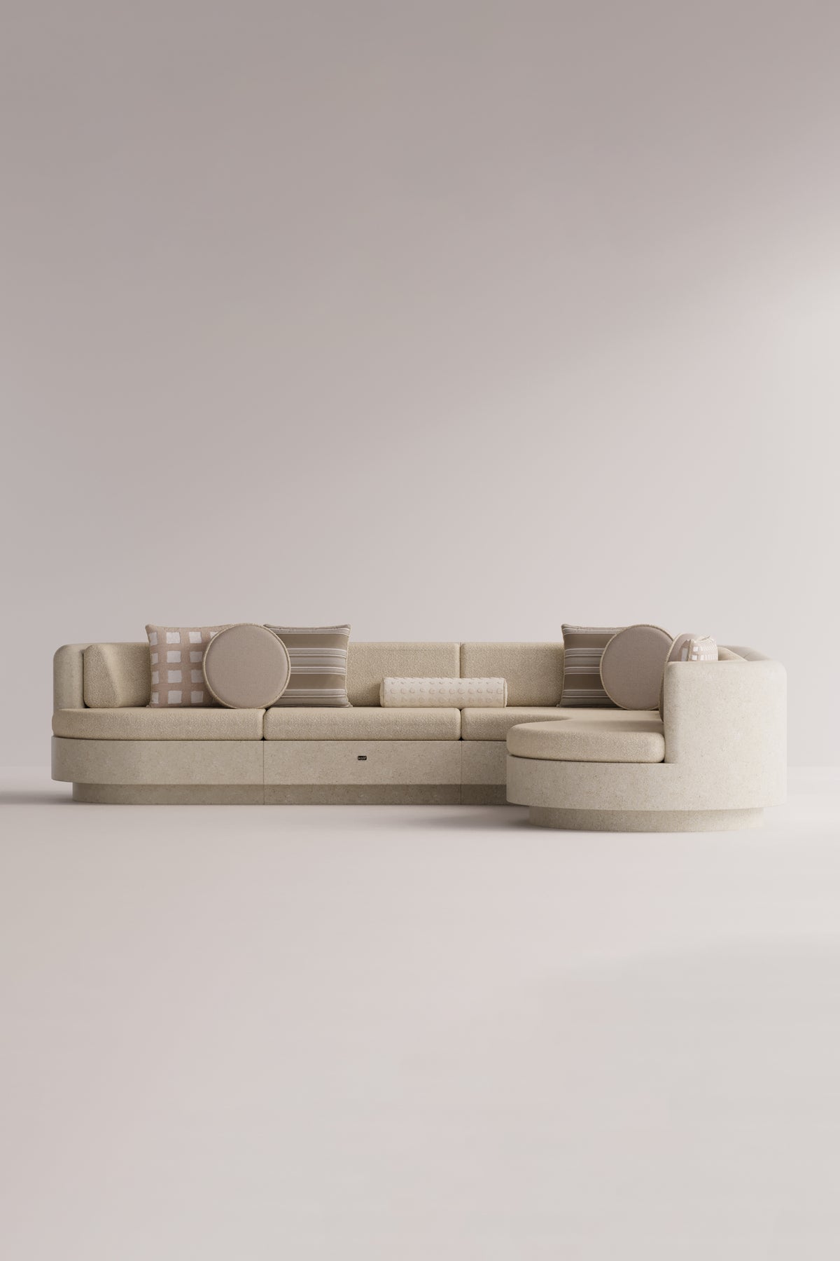 Angelia L Koltuk Beige Bliss