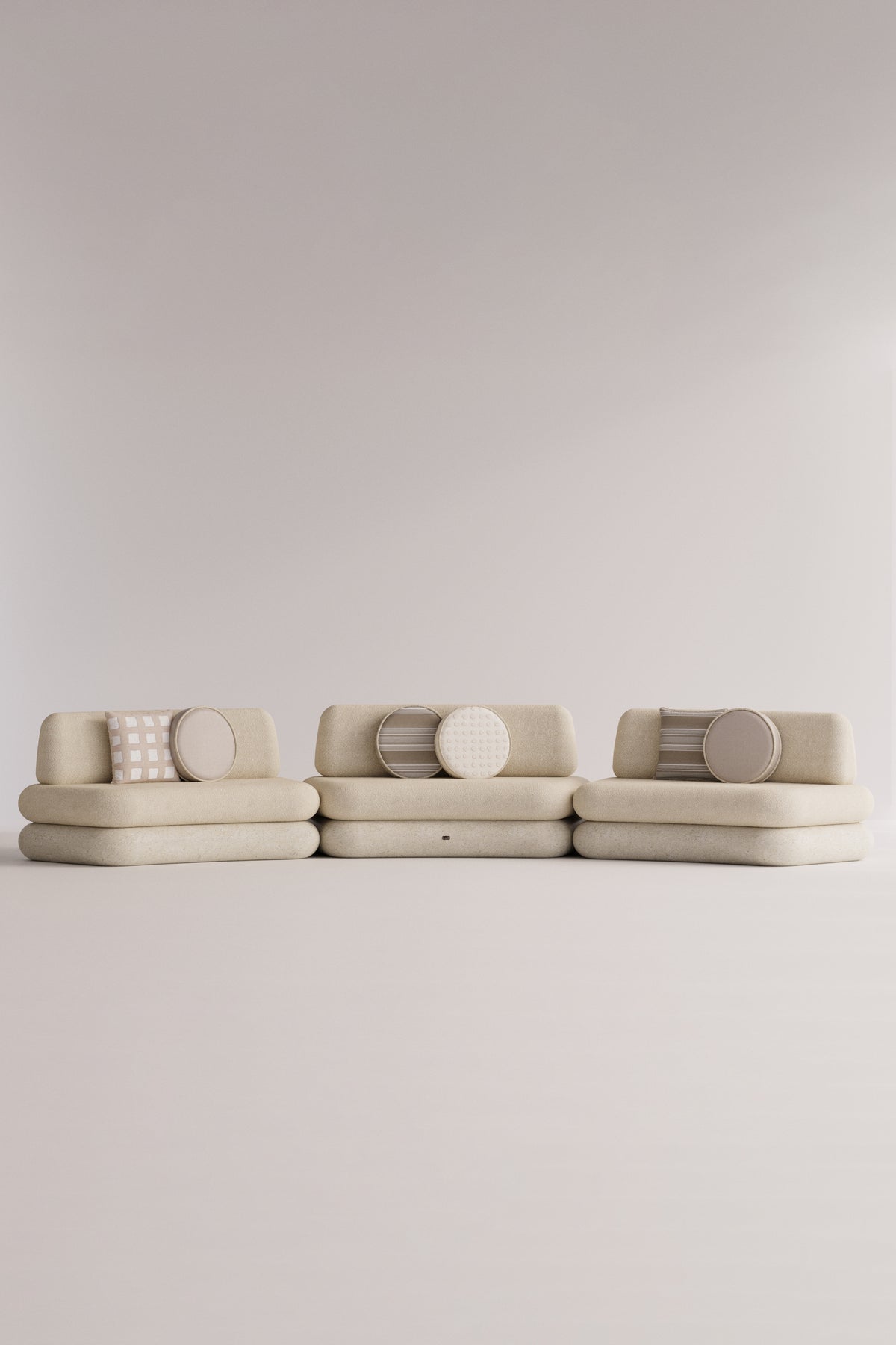 Hegemone Üçlü Beige Bliss