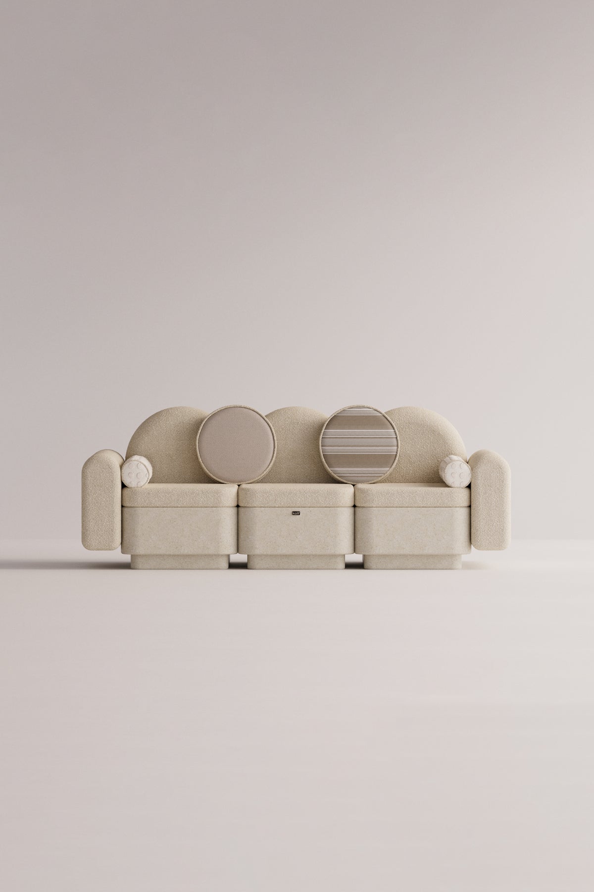 Reo Üçlü Beige Bliss